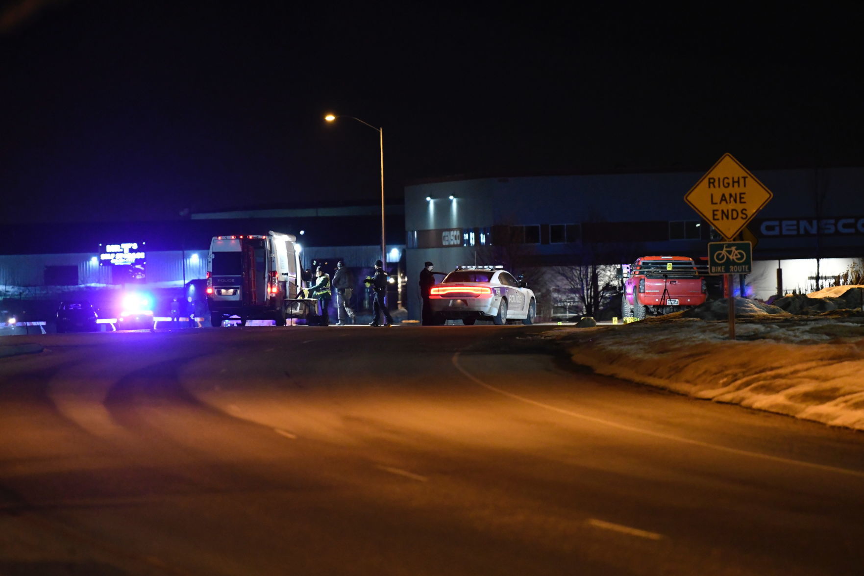 Shooting on Expressway
